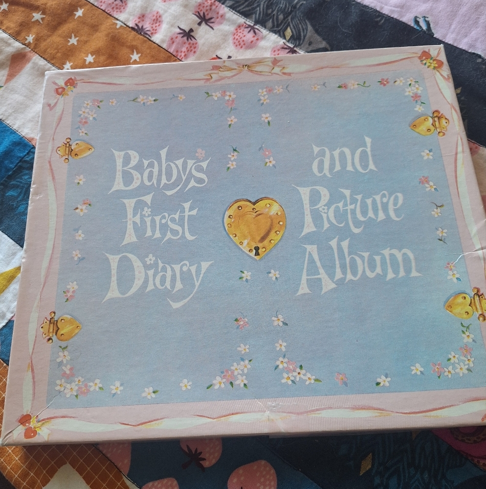 Baby's First Picture Diary Album